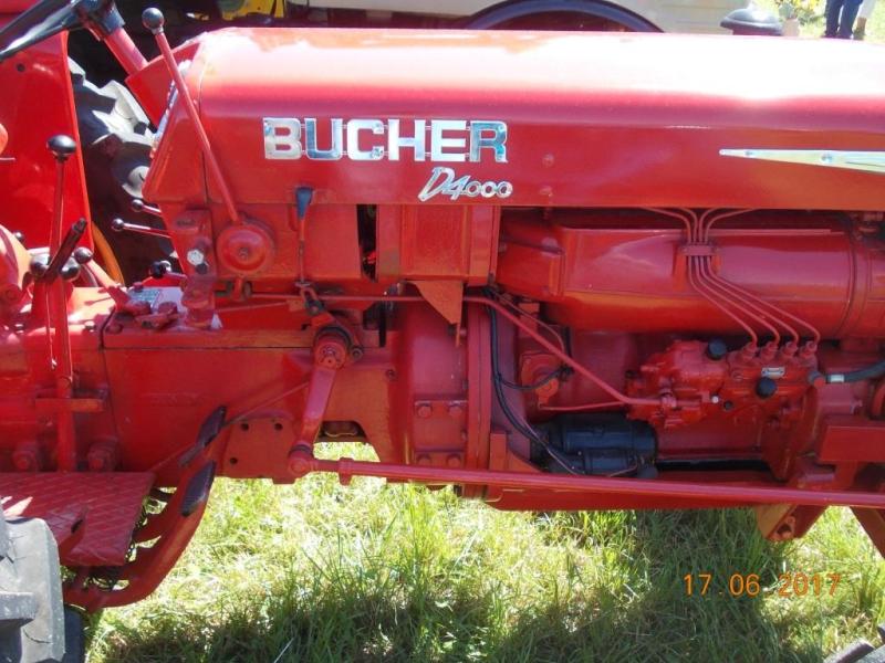 Detailansicht Traktor BUCHER D4000